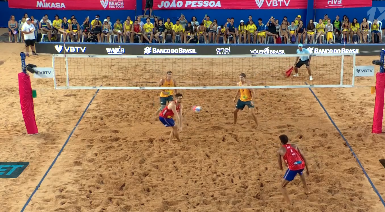 Åhman/Hellvig y Brasher/Cruz Ganan Oro en el Evento Élite de João Pessoa